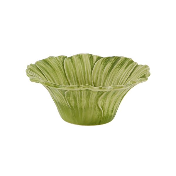 Taça Maria Flor Cosmos Verde/Amarelo 16cm