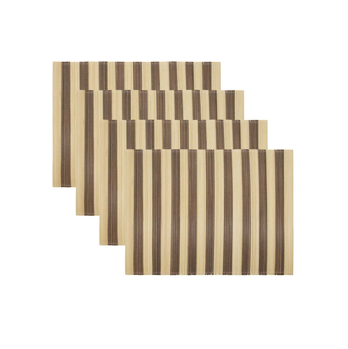 Individual Riscas Bambú 46x35cm