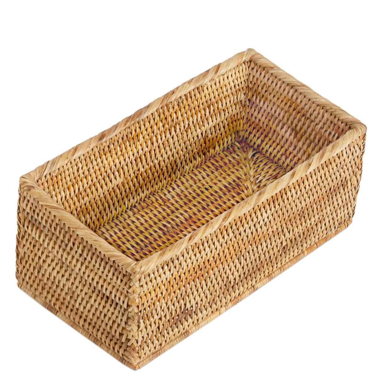 Cesta Multiusos Ratan  36x16x13 cm