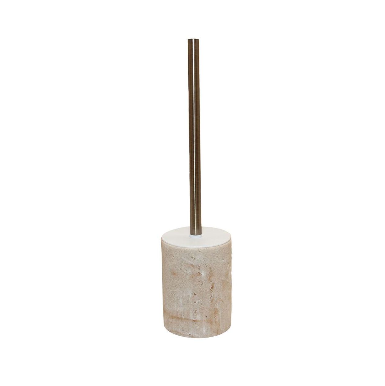 Porta Escova Resina PEARL  Ø9,5x36cm