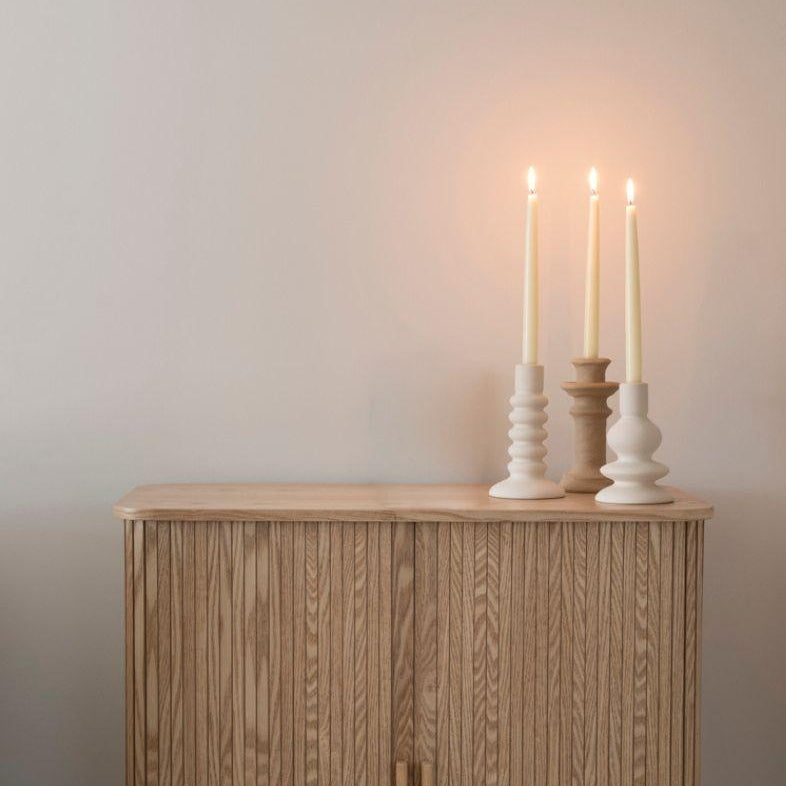 Candelabro Cerâmica 11x18cm