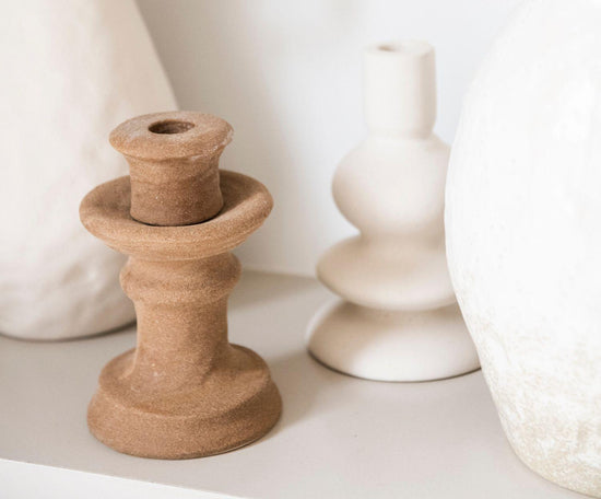 Candelabro Cerâmica NOMAD Ø9,5x15,5cm