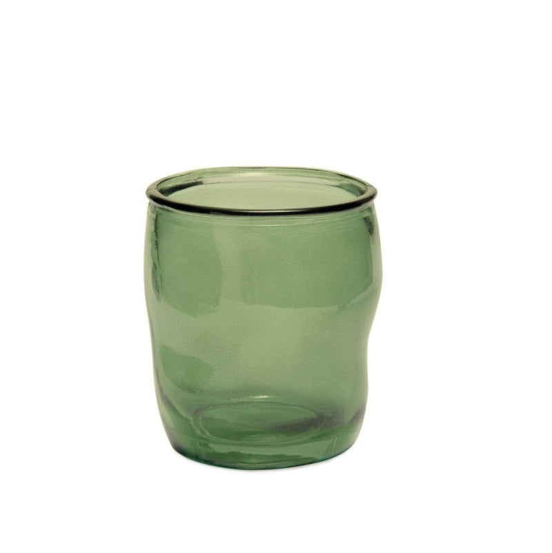 Copo Vidro Verde Ø9x10cm