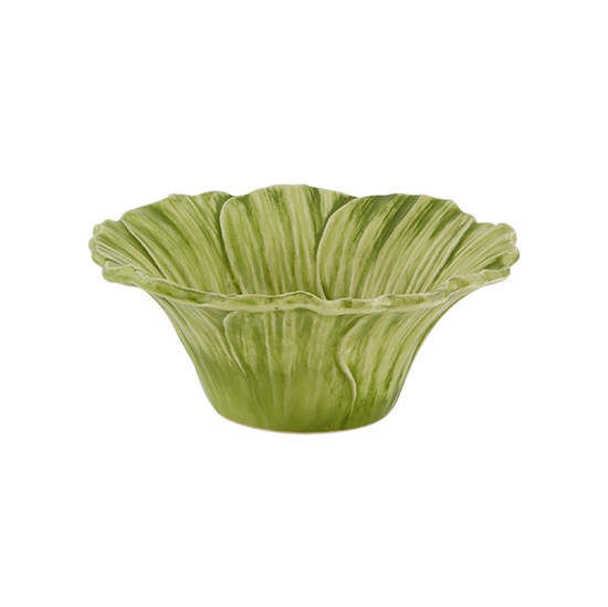 Taça Maria Flor Cosmos Verde/Amarelo 16cm