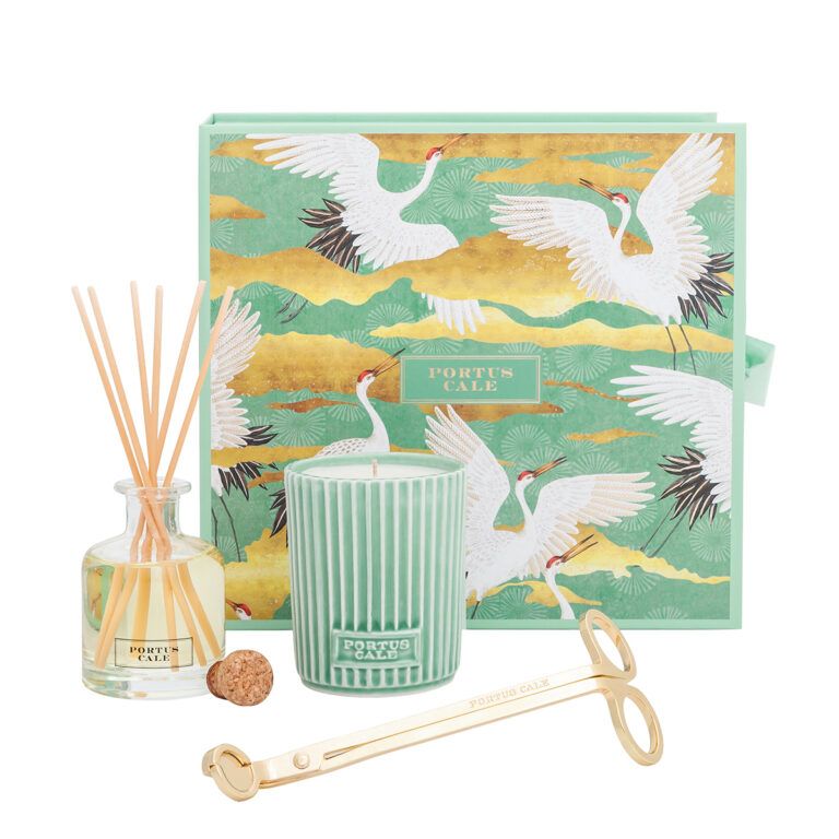 Gift Set White Crane (Difusor&Vela&Acessorio)