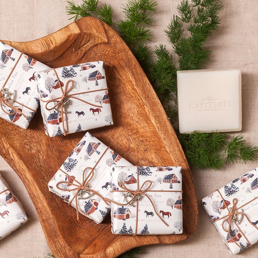 Sabonete Xmas Floco Neve, Cavalinho, 150g