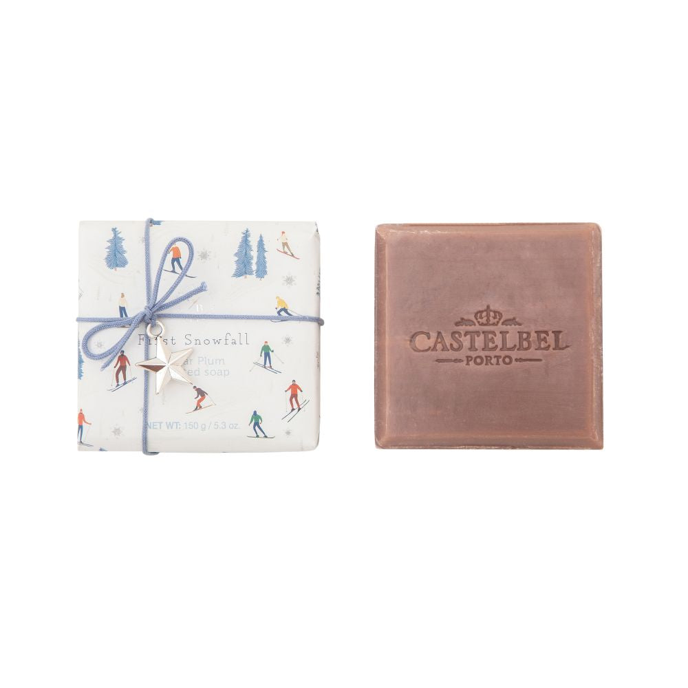 Sabonete Xmas Floco Neve, Estrela, 150g