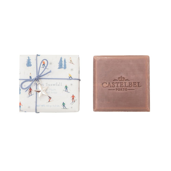 Sabonete Xmas Floco Neve, Estrela, 150g