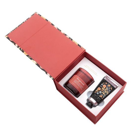 Gift Set Xmas Romã&Figo (Vela&Creme Mãos)