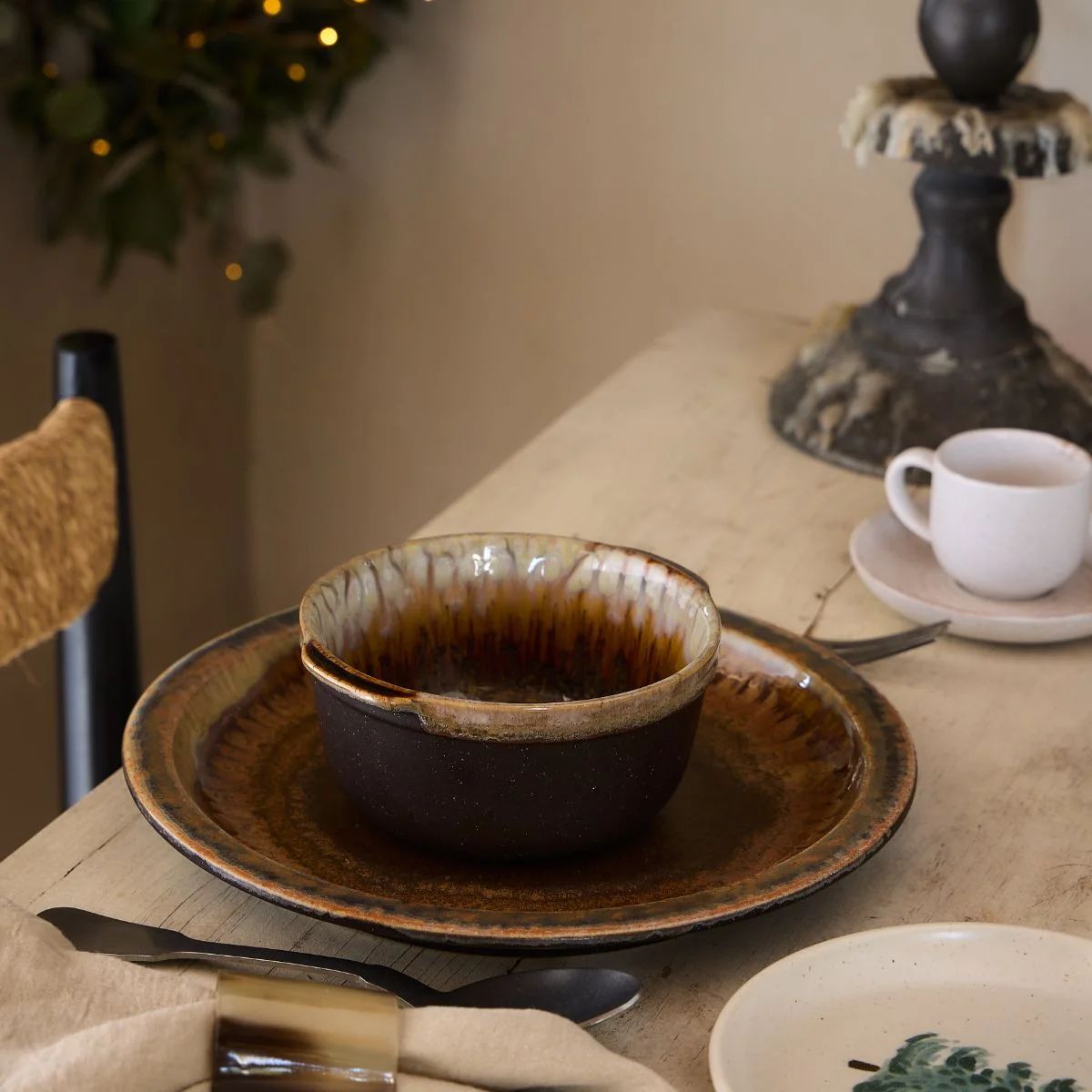 Ramekin Redondo POTERIE Mocha Latte