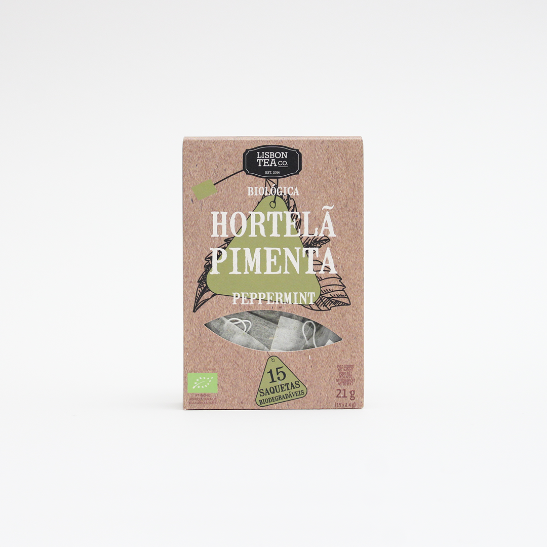 Chá Hortelã-Pimenta BIO 15 Saquetas