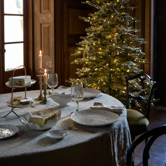 Prato Aperitivo SILVINA, Branco Funcho, D13cm