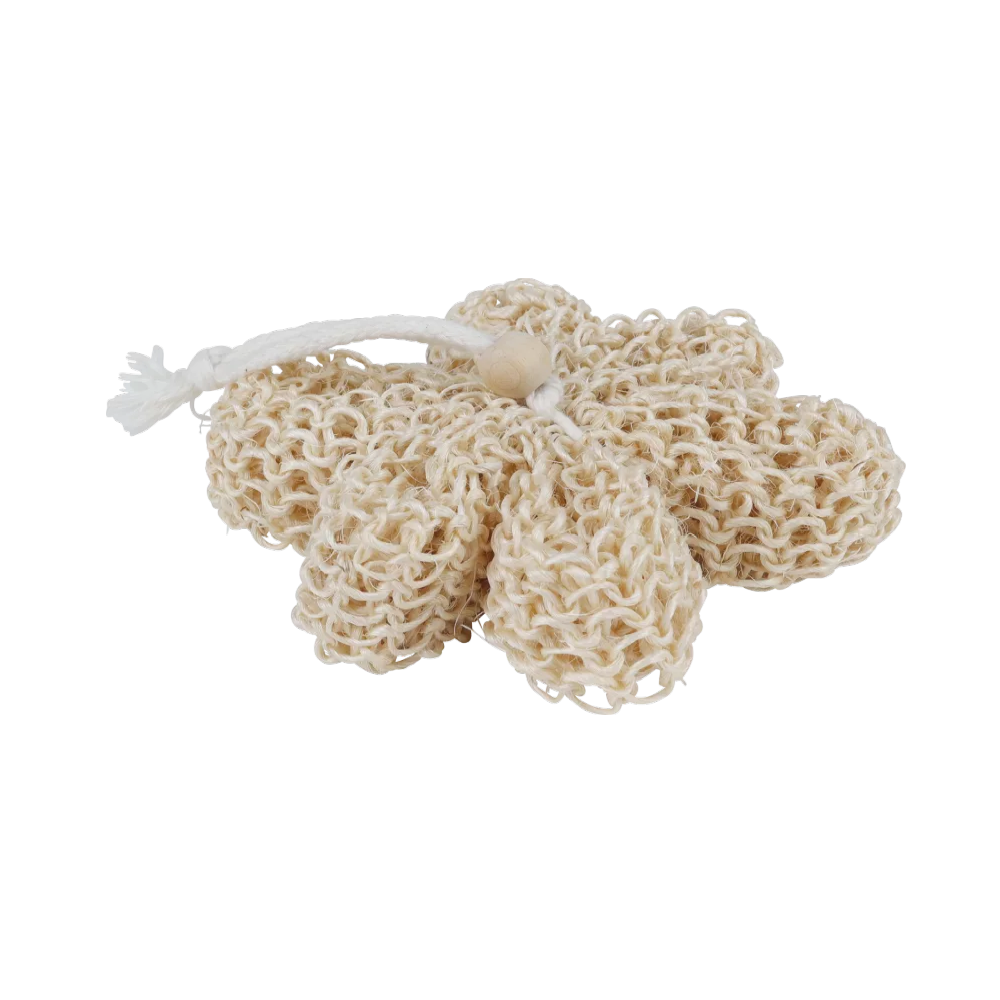 Esponja Flor Sisal 12cm