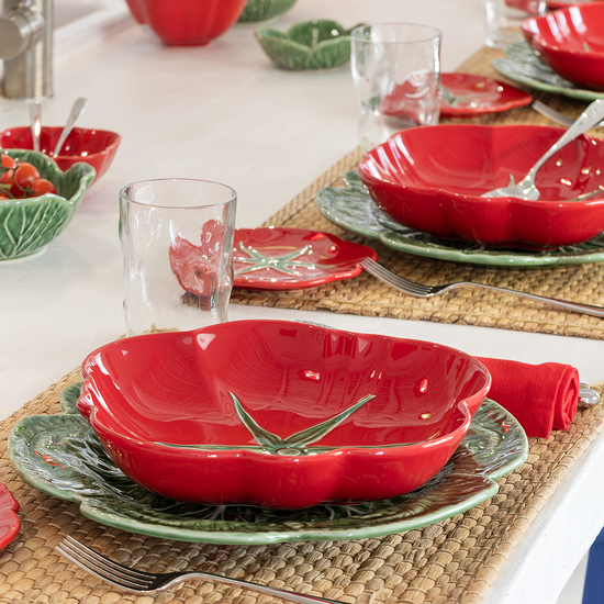 Prato Pasta TOMATE 25cm