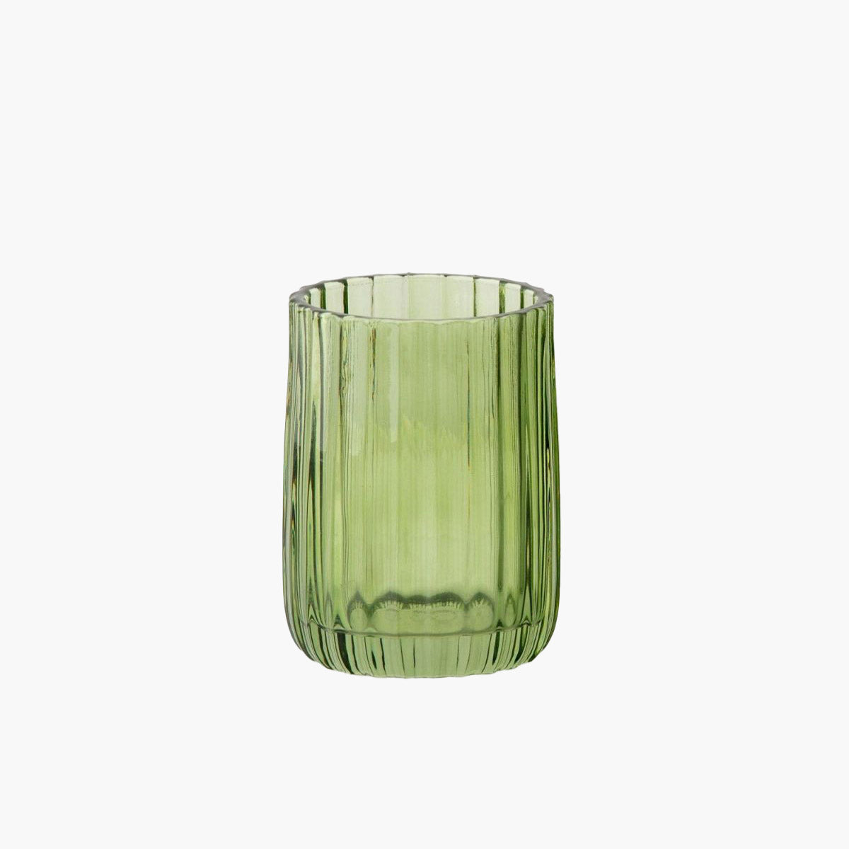 Copo Vidro Verde Ø7x10cm