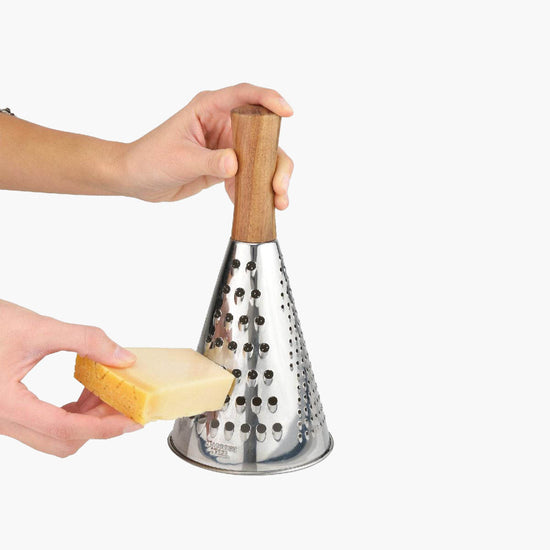 Ralador Inox/Acácia Ø10.5x24cm