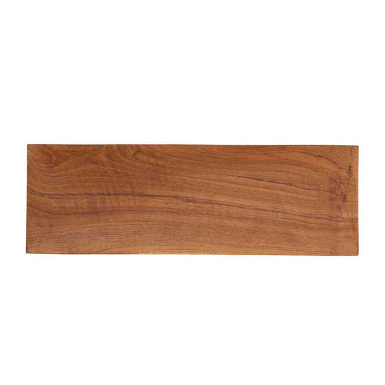 Bandeja rectangular teca