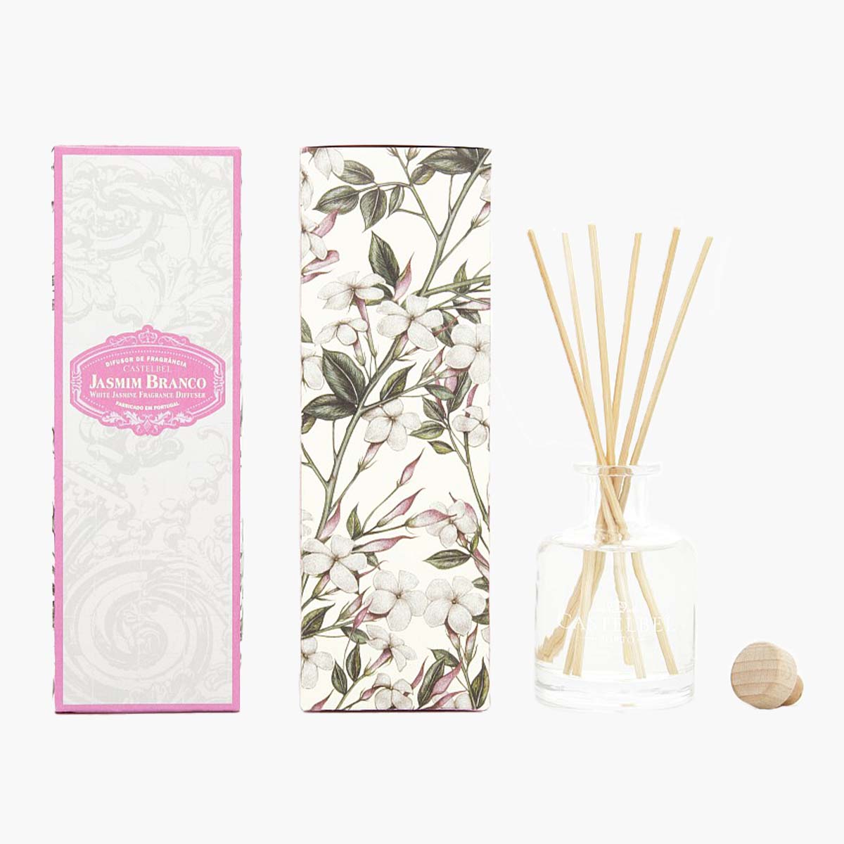 Difusor de Aroma Jasmim Branco 100ml