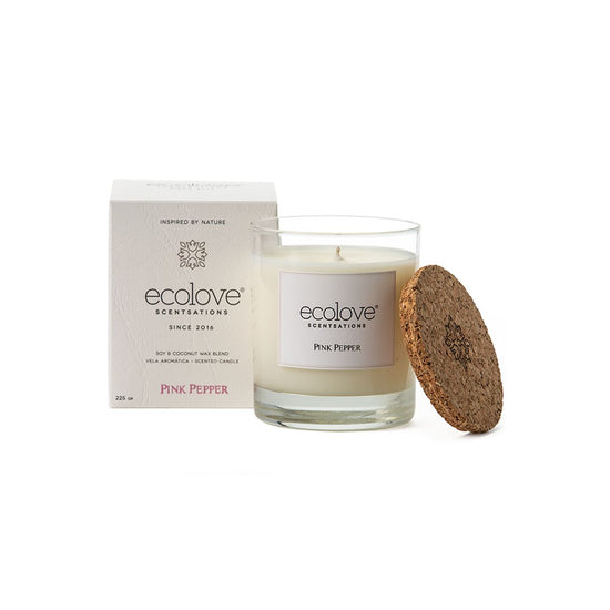 Vela Aromática Pink Pepper 225gr. BT50h