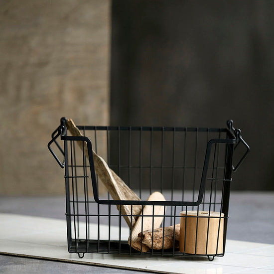Cesto Metal Retangular 32x27x23.5cm