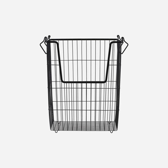 Cesto Metal Retangular 27x32x42cm