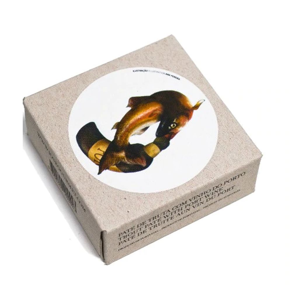 Patê de Truta com vinho do Porto