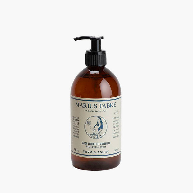 Sabão Marselha Líquido c/Óleo de Tomilho e Endro 500ml