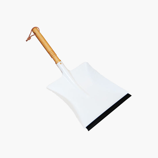 Pá Madeira/Metal Branco 45cm