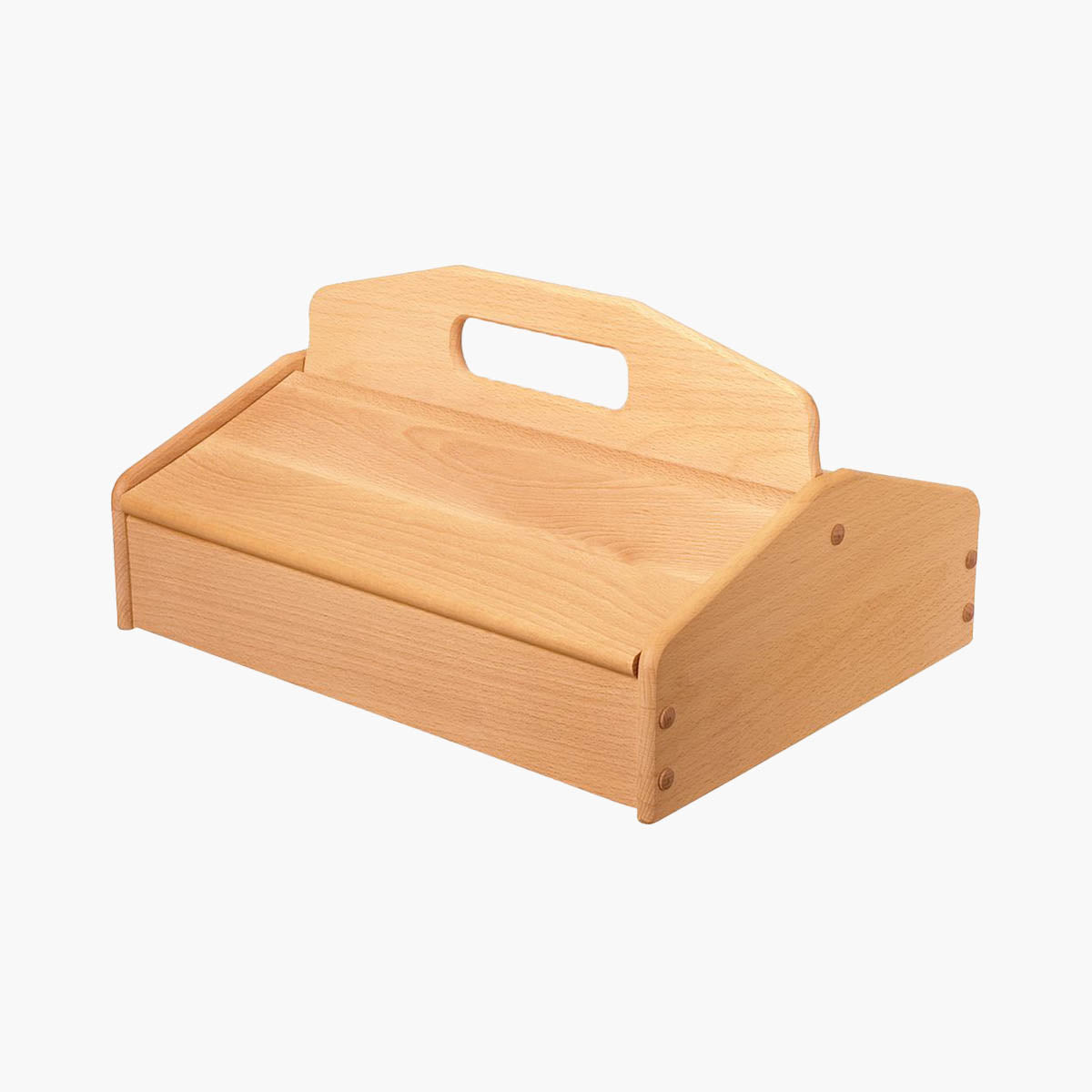 Cx. Limpeza Sapatos Madeira 41x32x15cm