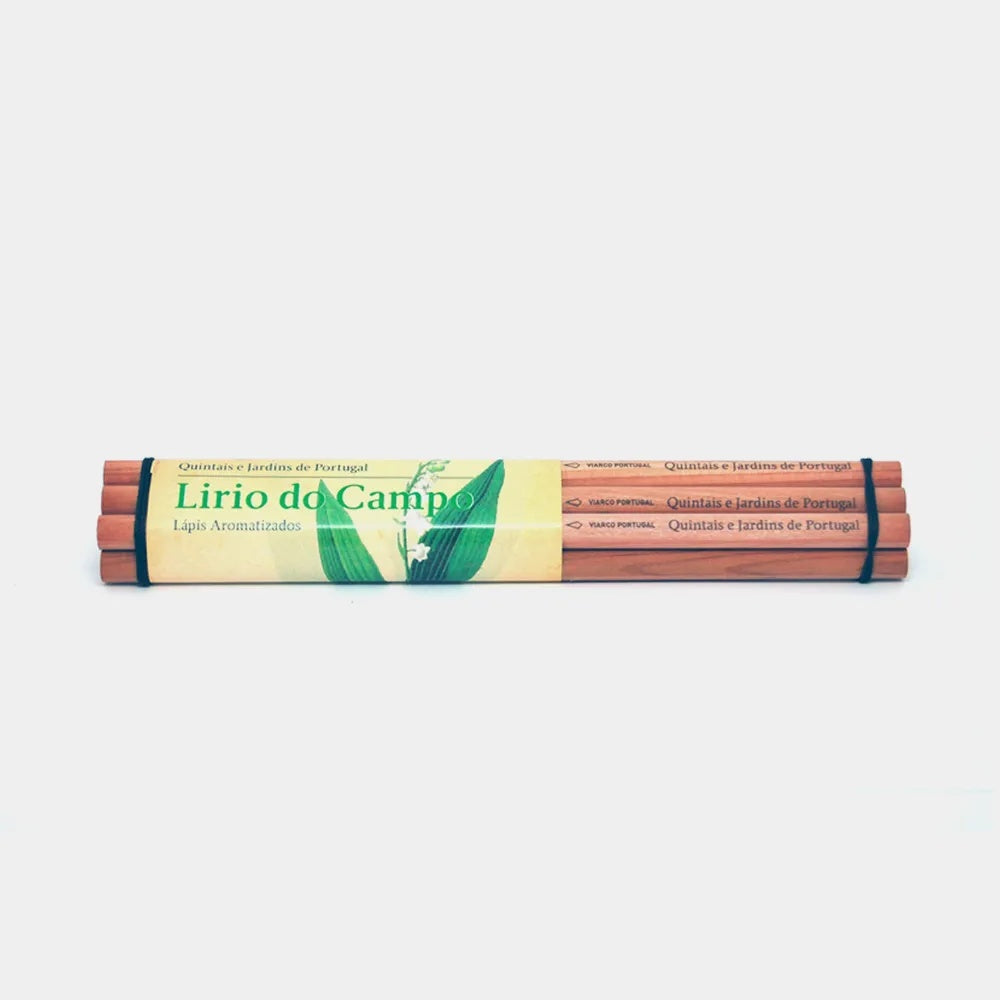 Conjunto 6 Lápis - Aroma Lírio do Campo